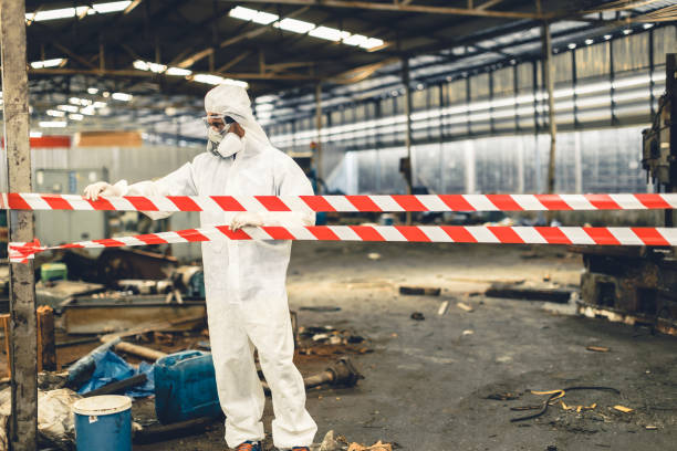 Professional Crime Scene Cleanup technician working in Hampstead, NC